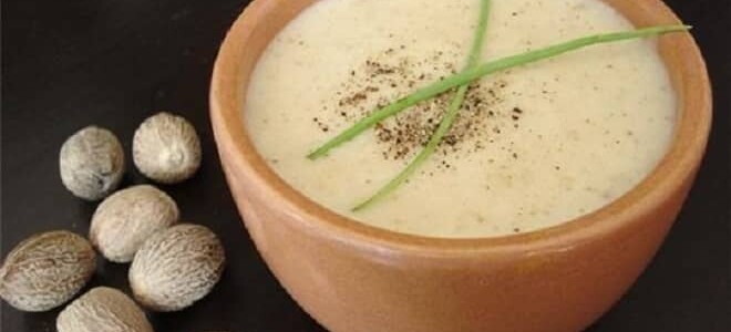 Мускатный орех с молоком и кефиром